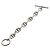 Bracciale Charm Chaine d'Ancre TGM 11 Link Hermès Argento - vista 6