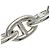 Bracciale Charm Chaine d'Ancre TGM 11 Link Hermès Argento - vista 8