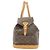 Louis Vuitton M51136 Montsouris Medium Rucksack Braun