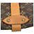 Borsa a Spalla Saumur 35 Louis Vuitton Marrone Monogramma - vista 12