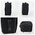 Borsa da viaggio Chanel Gabrielle Classic Flap 2103 Nero - vista 3