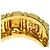 Anello in diamante Tanagra Piaget in oro giallo 18K D'oro - vista 5