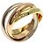 Anello Trinity di Cartier in oro giallo 18K D'oro - vista 2