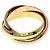 Anello Trinity di Cartier in oro giallo 18K D'oro - vista 3