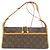 Borsa a Spalla Lunga Popincourt M40008 di Louis Vuitton Marrone Monogramma