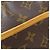 Borsa a Spalla Lunga Popincourt M40008 di Louis Vuitton Marrone Monogramma - vista 12