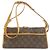 Borsa a Spalla Lunga Popincourt M40008 di Louis Vuitton Marrone Monogramma - vista 2