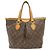 Borsa Tote Palermo PM di Louis Vuitton Marrone Monogramma - vista 2