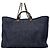 Borsa a spalla Chanel Deauville con catena Blu navy - vista 9