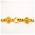 Collana con motivo floreale Chanel Coco Mark Nero D'oro - vista 4