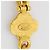 Collana con motivo floreale Chanel Coco Mark Nero D'oro - vista 5
