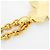 Collana con motivo floreale Chanel Coco Mark Nero D'oro - vista 7