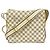 Borsa a Spalla Naviglio Damier Azur di Louis Vuitton Bianco