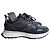 Sneakers Hugo Boss in pelle blu navy