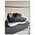 Sneakers Hugo Boss in pelle blu navy - vista 4