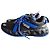 Baskets Versace Jeans Couture Noir Bleu Coton