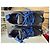 Baskets Versace Jeans Couture Noir Bleu Coton - vue 8