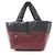 Borsa Tote Piccola Chanel Coco Cocoon Nero Bordò - vista 6