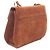 Borsa a spalla in suede marrone Gancini di Salvatore Ferragamo - vista 2