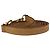 Cinghia a spalla in pelle beige e marrone Louis Vuitton - vista 2