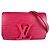 Borsa a Spalla Pochette in Pelle Epi Louis Vuitton Rosa