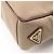 Borsa a Spalla in Jacquard con Logo Prada Marrone Beige - vista 8