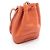 Hermès Borsa a Spalla Hermes Market PM in Arancione - vista 2