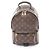Zaino/borsa Palm Springs PM di Louis Vuitton Marrone Nero