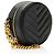 Borsa a tracolla piccola Saint Laurent Matelasse Leather Monogram Bubble Nero - vista 2