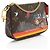 Mini Pochette Accessori Evasione Illustre in Tela Monogram Louis Vuitton Marrone - vista 2