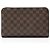 Clutch Saint Louis Damier Ebene Vintage Louis Vuitton Marrom - vista 3