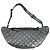 Chanel Metallic Dunkelgrau Kalbsleder Gepolsterte Bauchtasche - Ansicht 12