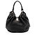 Hobo in pelle Mahina L di Louis Vuitton Nero