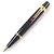 Stylo à bille Montblanc Boheme en pierres précieuses colorées Noir Rouge Doré
