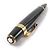 Stylo à bille Montblanc Boheme en pierres précieuses colorées Noir Rouge Doré - vue 3