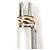 Bolígrafo de plata Cartier Trinity - vista 7