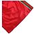 Bermuda de poliéster com patch logo Gucci e linha web Vermelho - vista 4