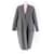 Céline Abrigo Crombie Egg de cachemira Celine Gris