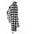 Timeless Chanel COCO Mark Button Tweed Wool Blend Jacket Black White - view 2