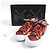 Nike KAWS Sacai Blazer Low Leder Sneakers Rot - Ansicht 2