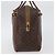 Céline Celine Vintage Macadam Canvas and Leather Marrone - vista 4