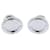 Gemelli LV Circle Louis Vuitton Argento