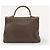 Birkin Borsa Hermès Kelly 35 in pelle Clémence marrone - vista 2