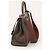 Birkin Borsa Hermès Kelly 35 in pelle Clémence marrone - vista 6