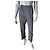 Issey Miyake Pleats Please Gerade Plissierte Hose Grau