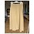 Falda maxi Issey Miyake Plantation beige de algodón - vista 2