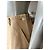 Falda maxi Issey Miyake Plantation beige de algodón - vista 4