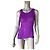 Top sem mangas Issey Miyake em malha plissada roxo