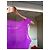 Top sem mangas Issey Miyake em malha plissada roxo - vista 4