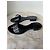Christian Dior Mules com Fivela e Cadeado em Couro Preto - vista 11